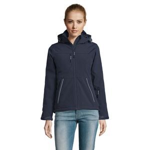 SOLS Womens/Ladies Rock Padded Soft Shell Jacket / French Navy